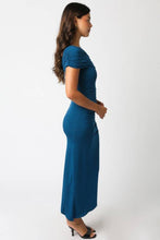 Load image into Gallery viewer, One Shoulder Ruched Jersey Dress