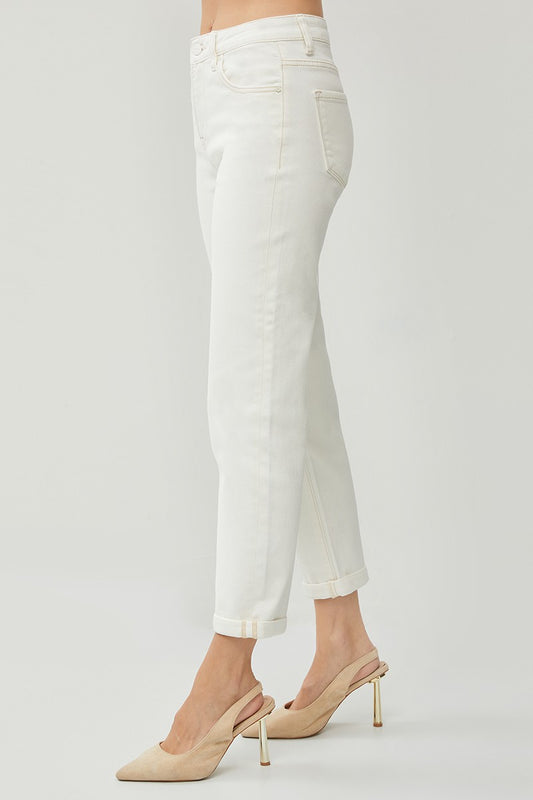 High Rise Boyfriend Pants