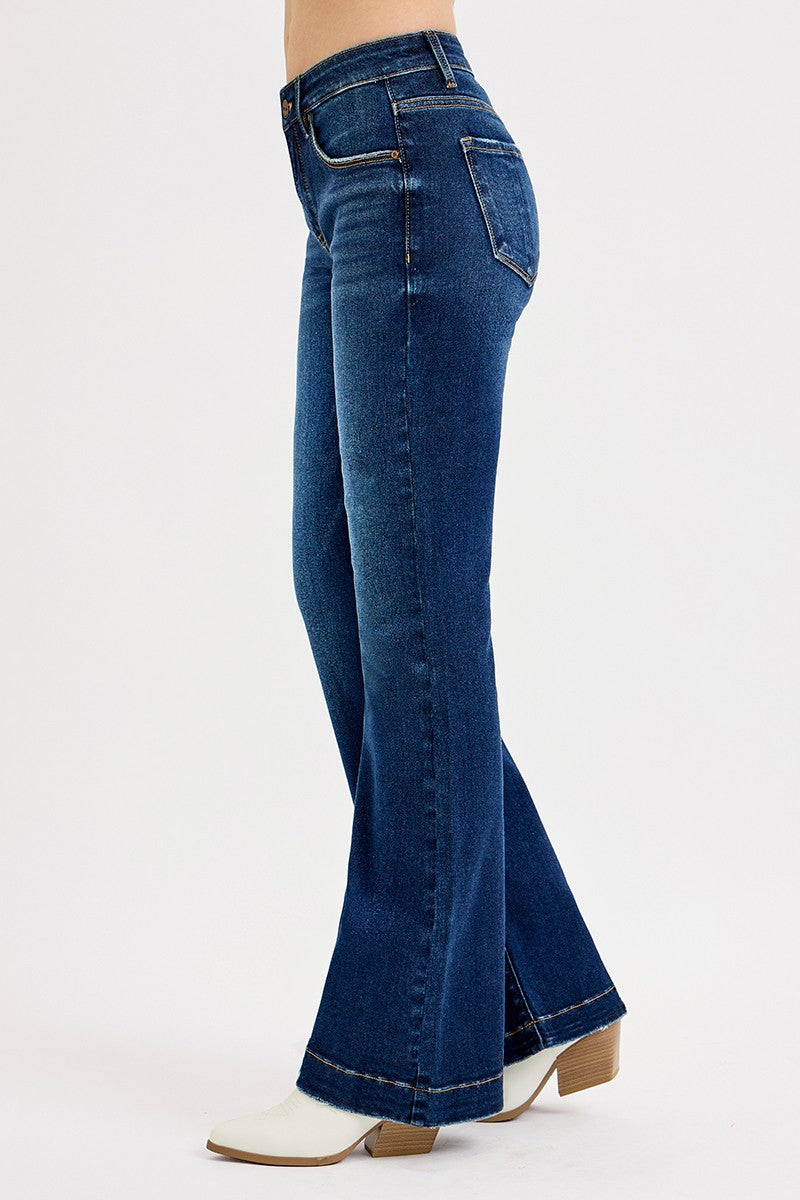 TC Mid Rise Flare Basic Jeans