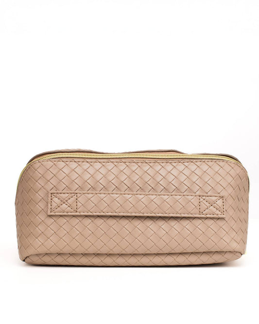 Jolee Cosmetic Bag- Light Brown
