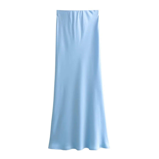 Satin Maxi Skirt