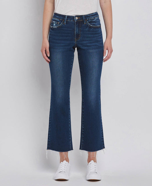 High Rise Ankle Bootcut Jeans