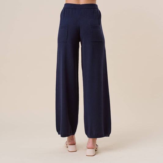 Wide Leg Sweater Pants