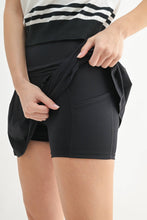Load image into Gallery viewer, Two Pleat Active Tennis Skort