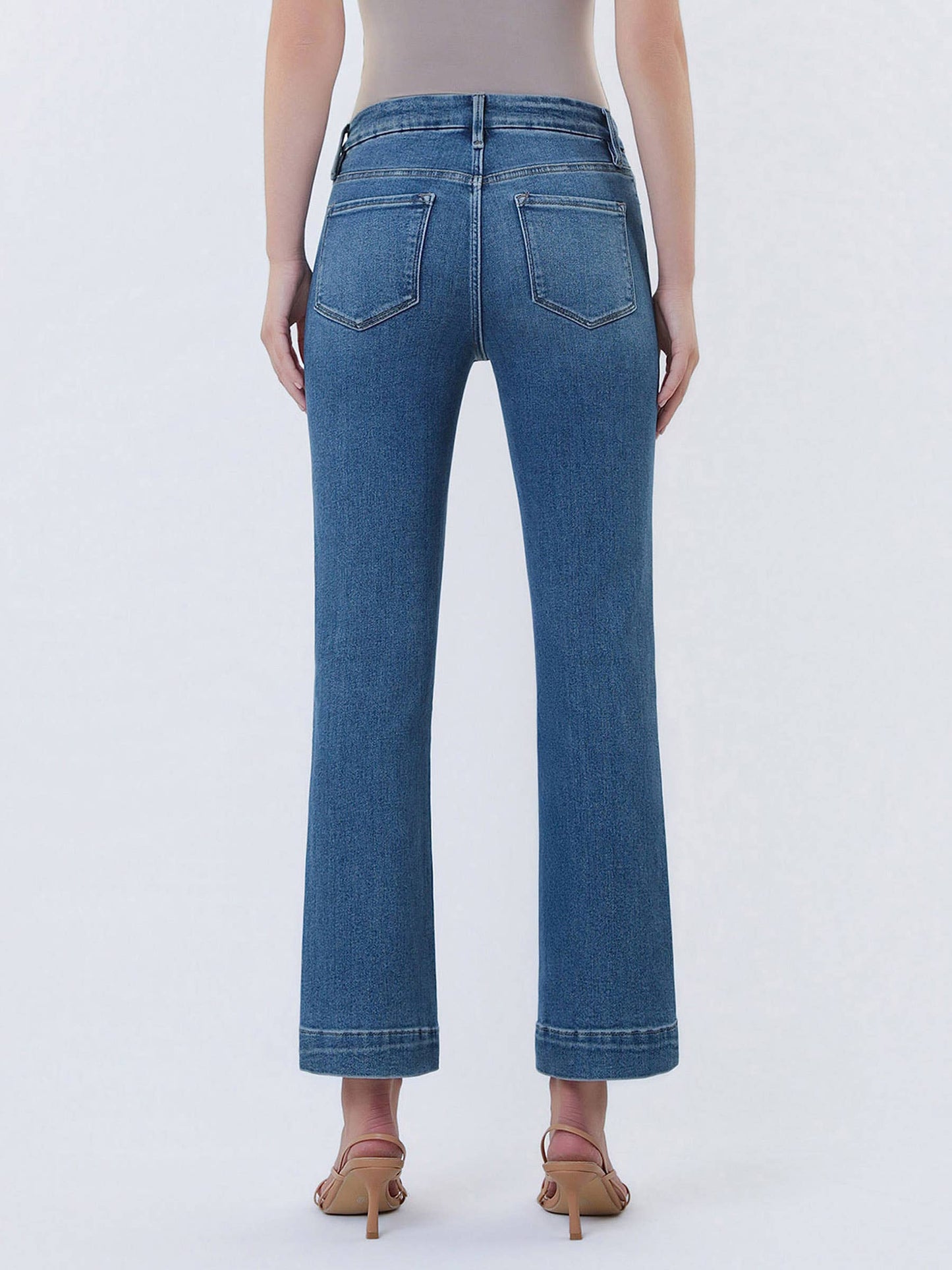 Adore You -HIGH RISE KICK FLARE JEANS