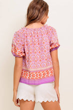Load image into Gallery viewer, Boho Tassel Tie Front Top