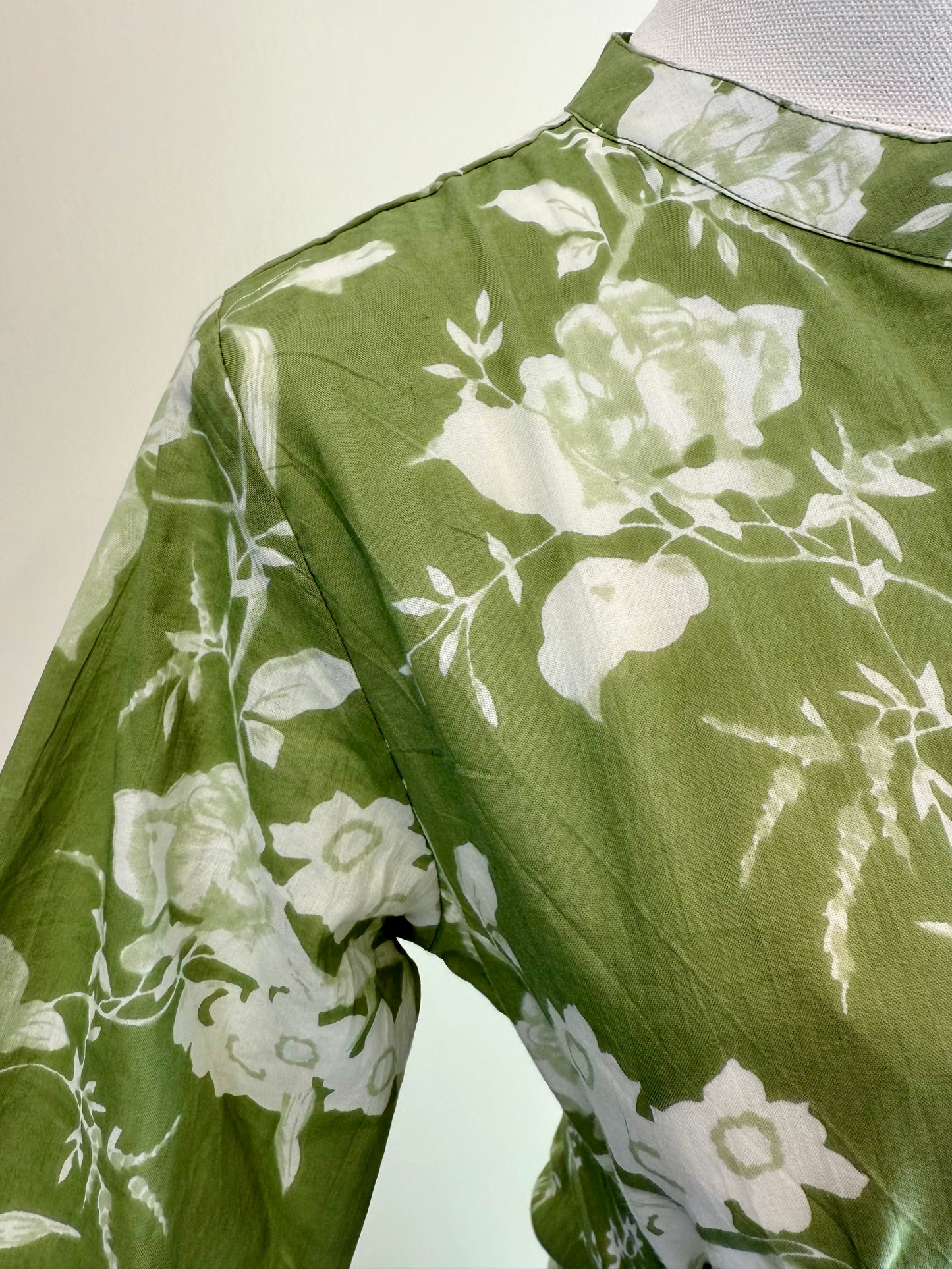 The Frances Dress- Sage Floral