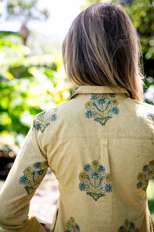 The Brynn Dress- Gold Spartina