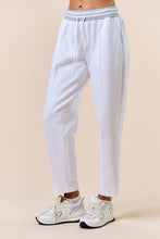 Load image into Gallery viewer, Drawstring Varsity Trim Joggers