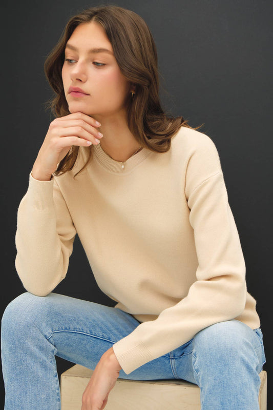Basic Round Neck Sweater
