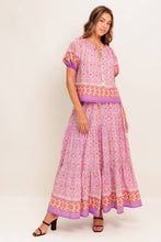 Load image into Gallery viewer, Boho Tassel Tie Front Top