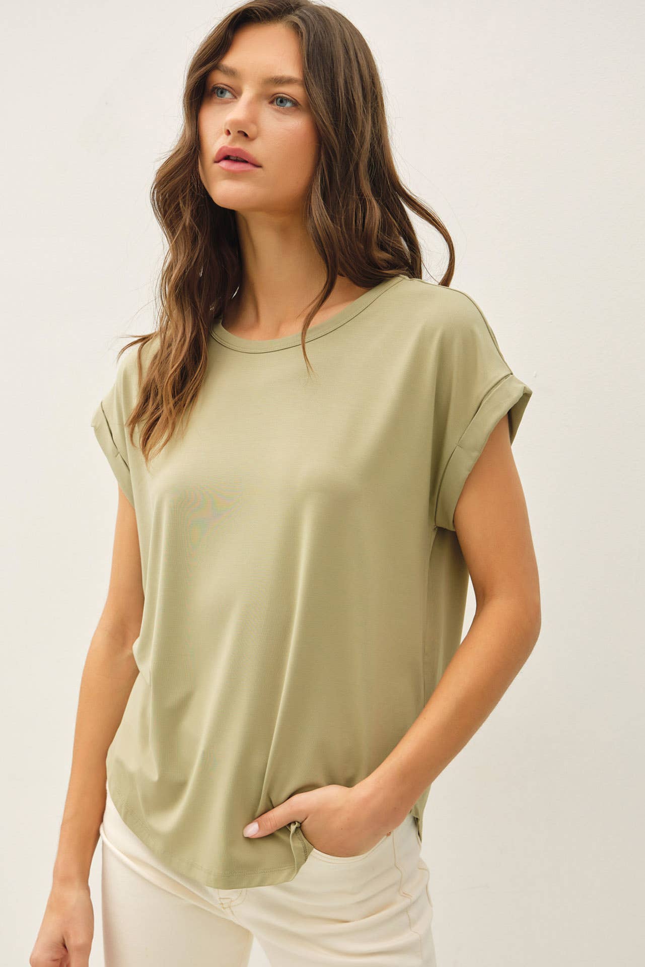 Bamboo Round Neck Tee