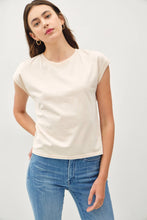 Load image into Gallery viewer, Basic Acid Wash Cap Sleeve Top
