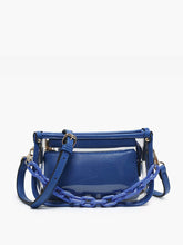 Load image into Gallery viewer, Jessica Clear Crossbody with Chain
