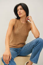 Load image into Gallery viewer, Round Neck Knit Sleeveless Top
