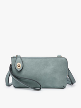Load image into Gallery viewer, Kendall Crossbody/Wristlet w/ Twist Lock Closure
