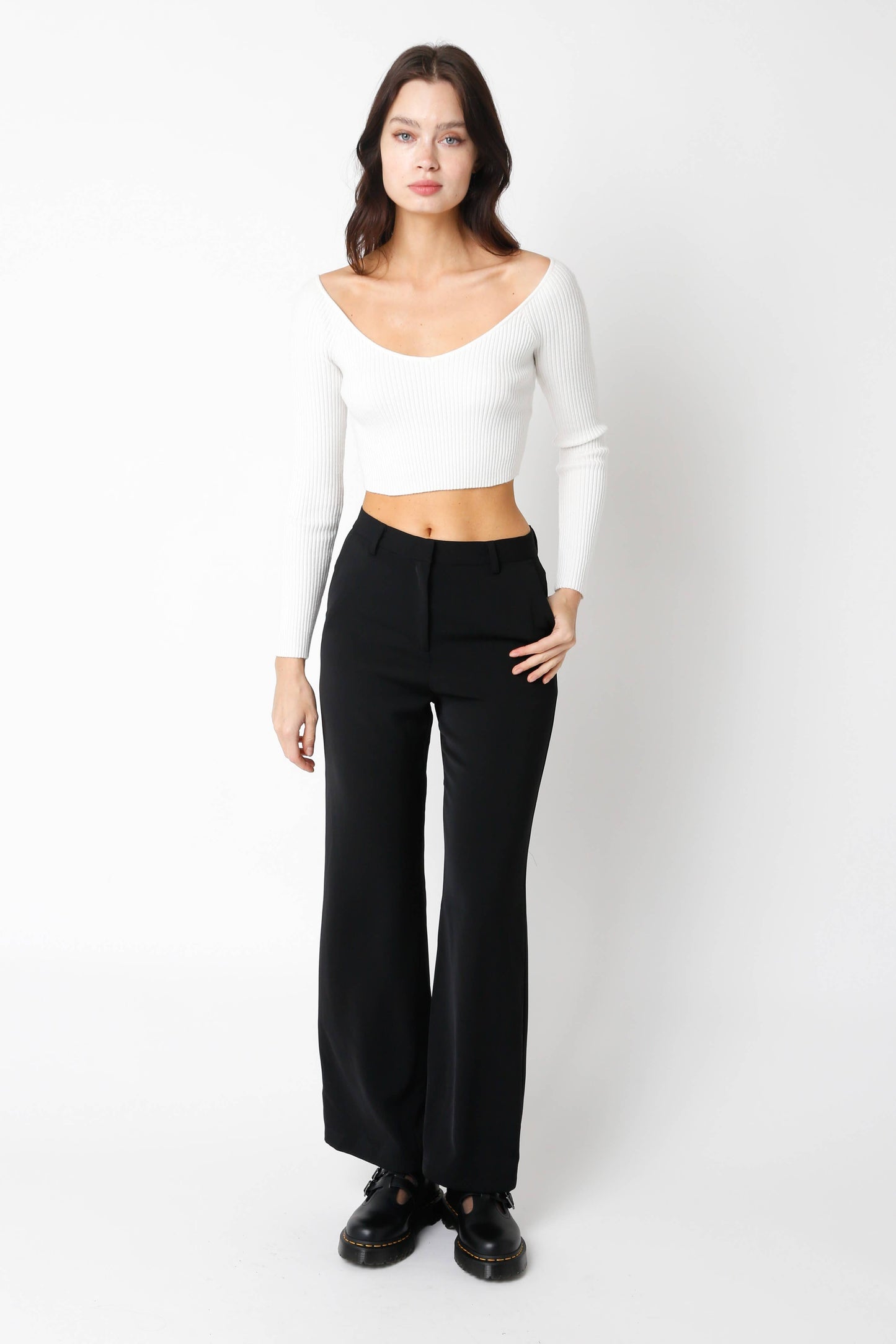 Relaxed Leg Dress Pants