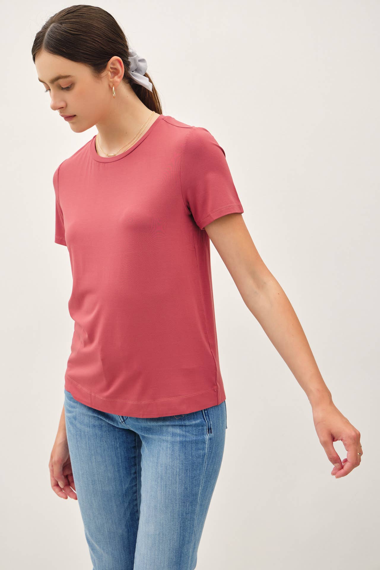 Bamboo Round Neck Tee