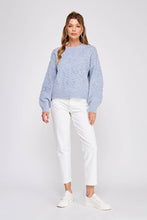 Load image into Gallery viewer, Floral Embroidery Sweater
