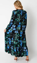 Load image into Gallery viewer, Long Sleeve Pleated Button Front Dress
