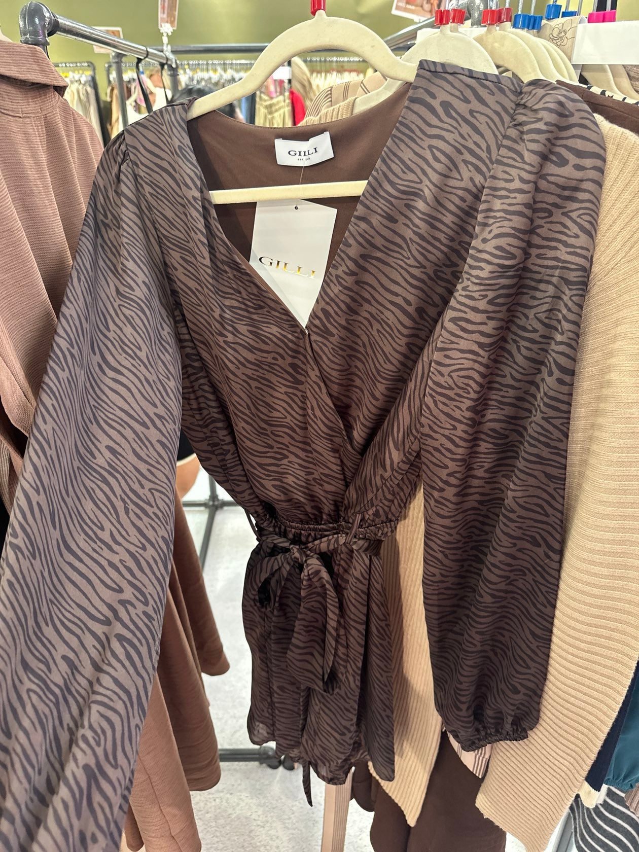 Satin Tie Waist Romper