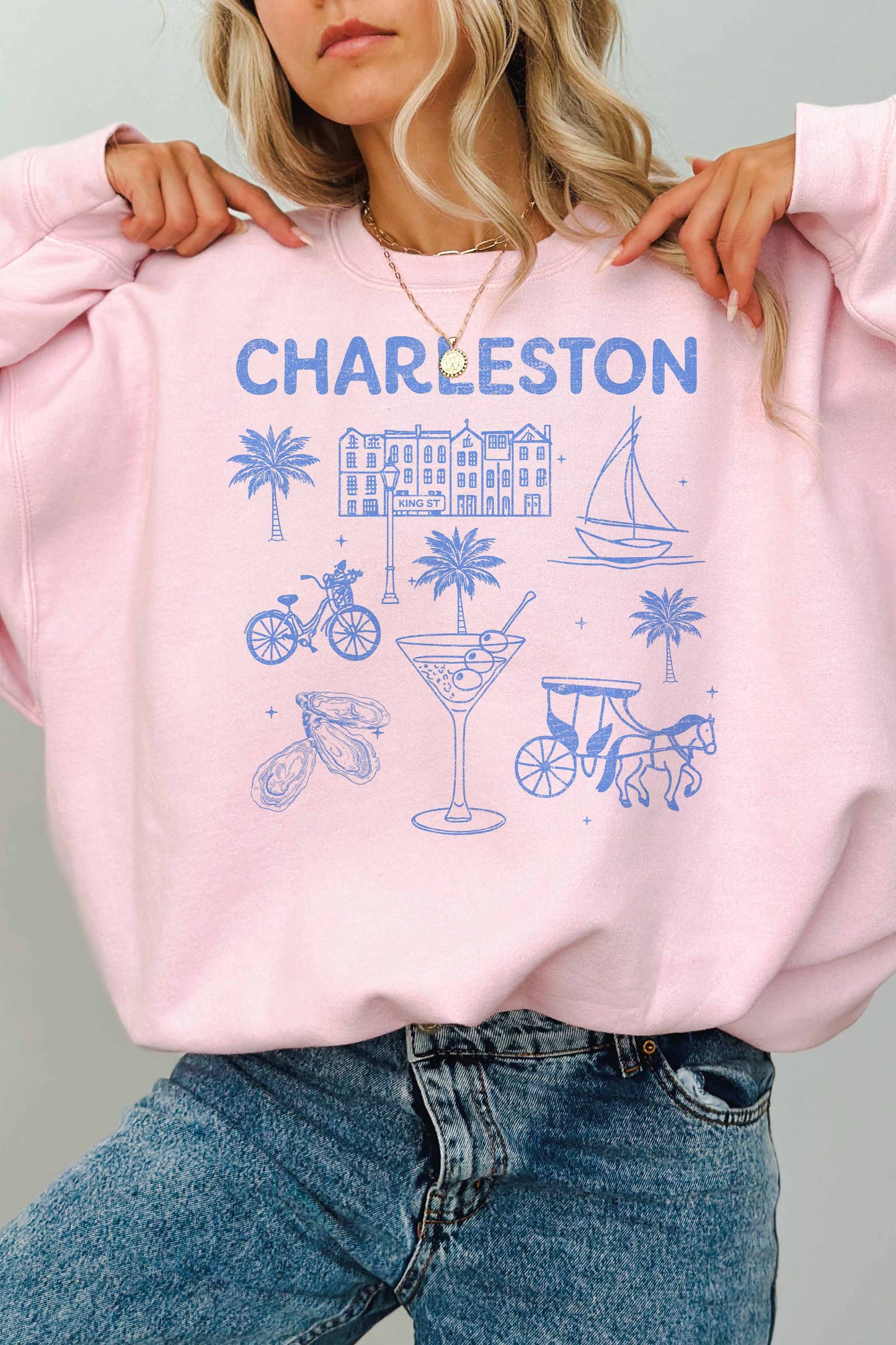 Oversized Charleston Sweatshirt