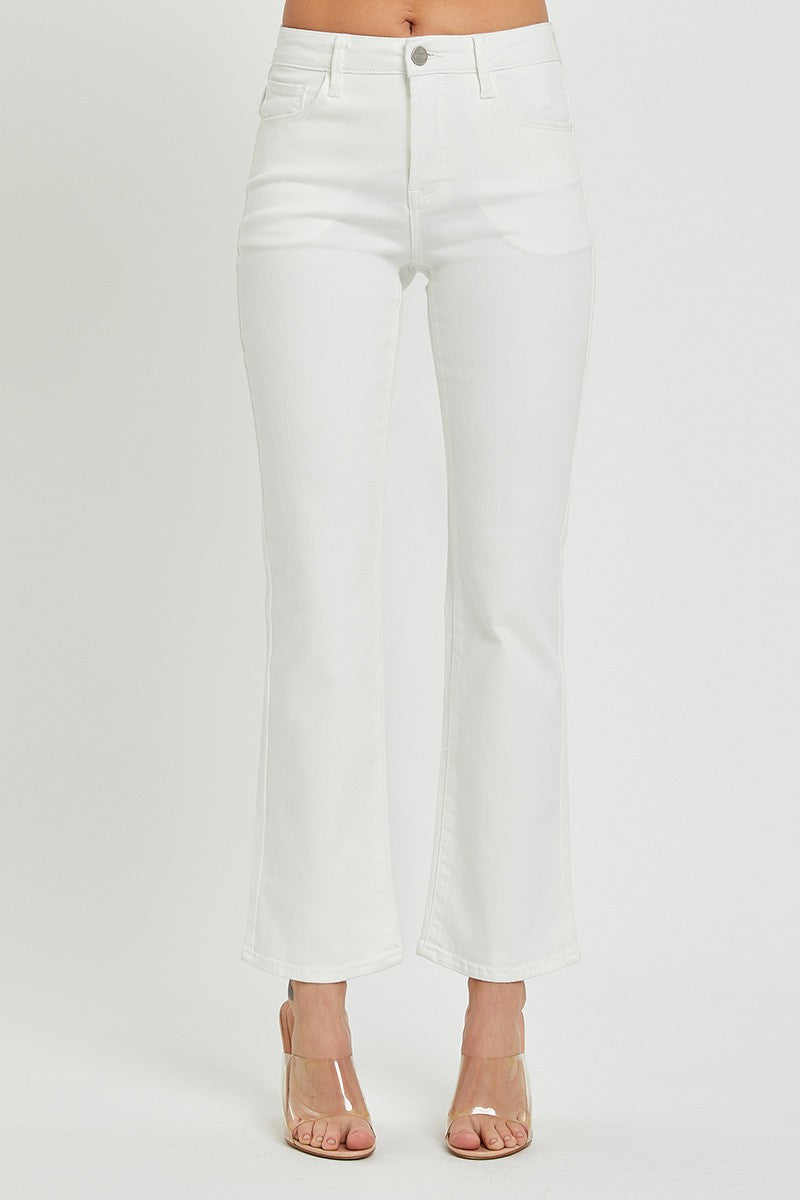 Mid Rise TC Crop Bootcut Jeans