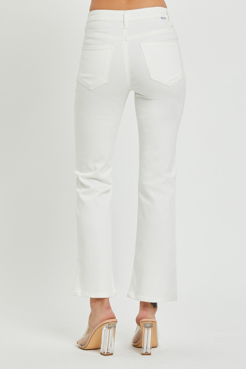 Mid Rise TC Crop Bootcut Jeans