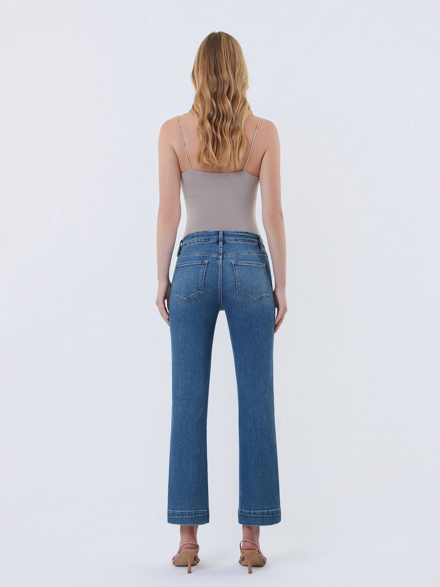 Adore You -HIGH RISE KICK FLARE JEANS