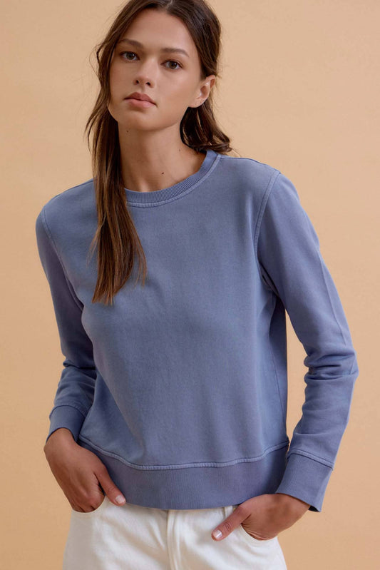 Fleece Crew Neck Sweatshirt