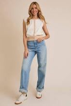 Load image into Gallery viewer, Button Up Sleeveless Knit Top
