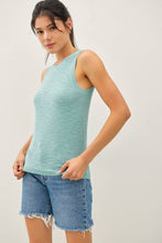 Load image into Gallery viewer, Round Neck Knit Sleeveless Top
