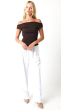 Load image into Gallery viewer, Off The Shoulder Ruched Top
