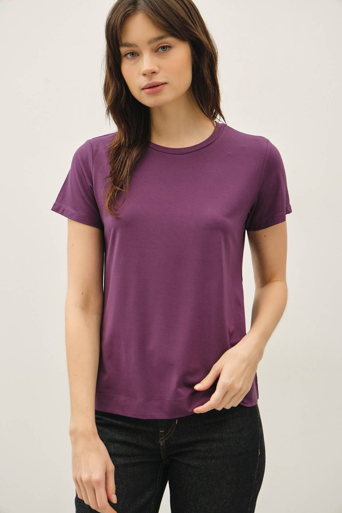 Bamboo Round Neck Tee
