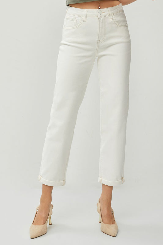 High Rise Boyfriend Pants