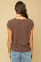 Load image into Gallery viewer, Front Knot Short Sleeve Top
