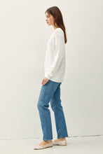Load image into Gallery viewer, Oversized Cotton Slub Sweater
