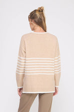 Load image into Gallery viewer, Mid Stripes Boyfriend Sweater
