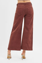 Load image into Gallery viewer, TC Adjustable Waist Crop Wide Leg Jeans
