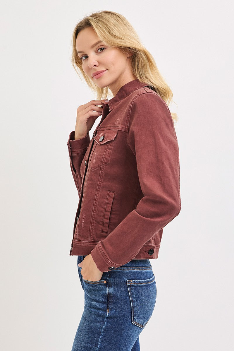 Vintage Washed Denim Jacket