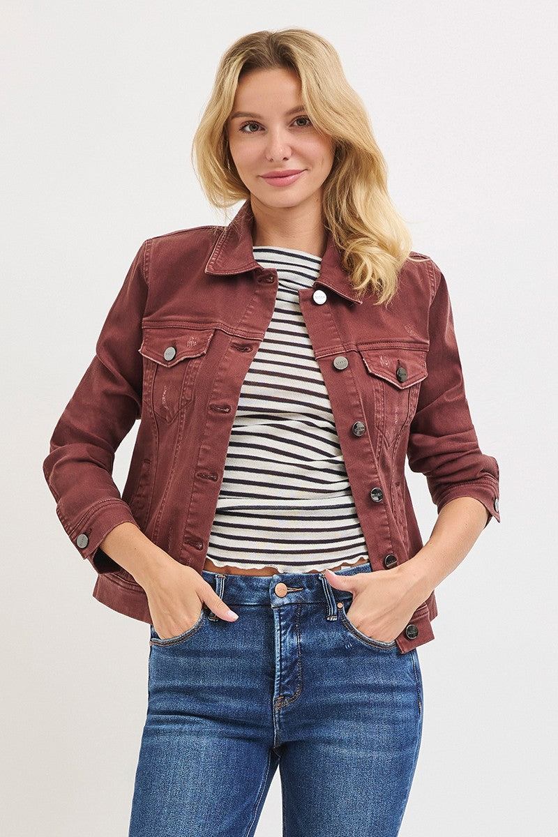 Vintage Washed Denim Jacket