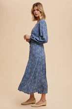 Load image into Gallery viewer, Floral Button Down Long Sleeve Maxi Dress
