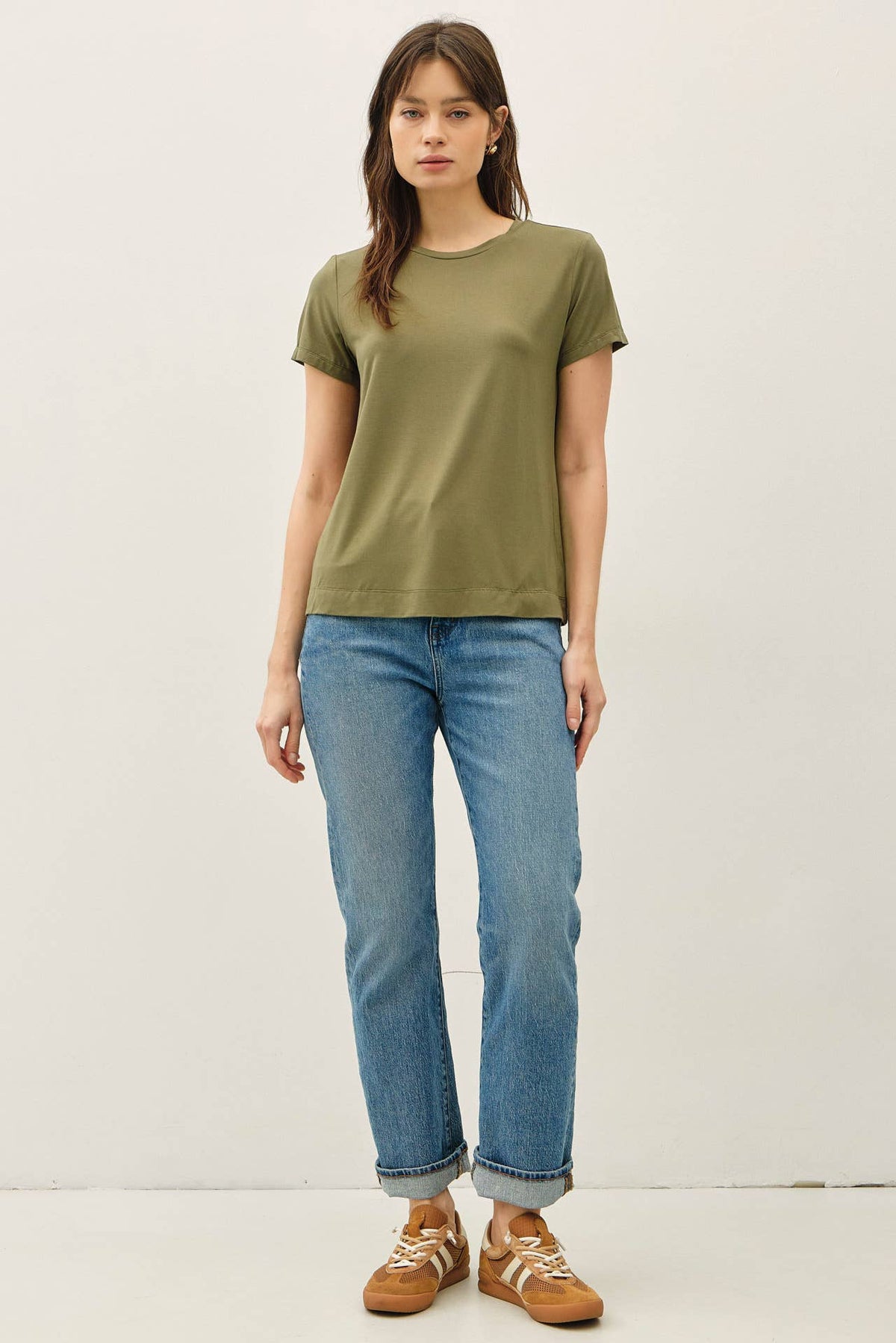 Bamboo Round Neck Tee