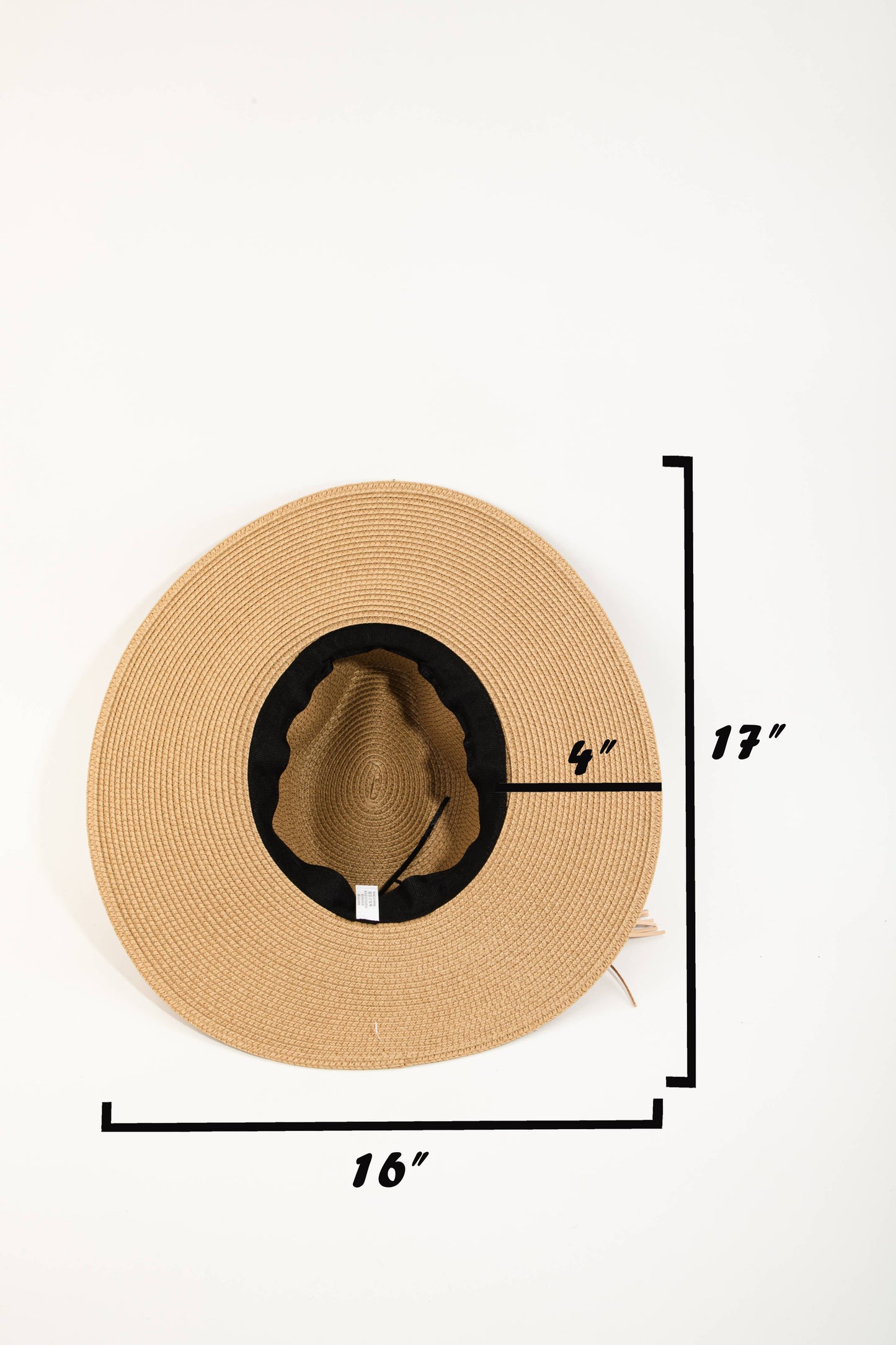 Straw Braided Rope Strap Sun Hat