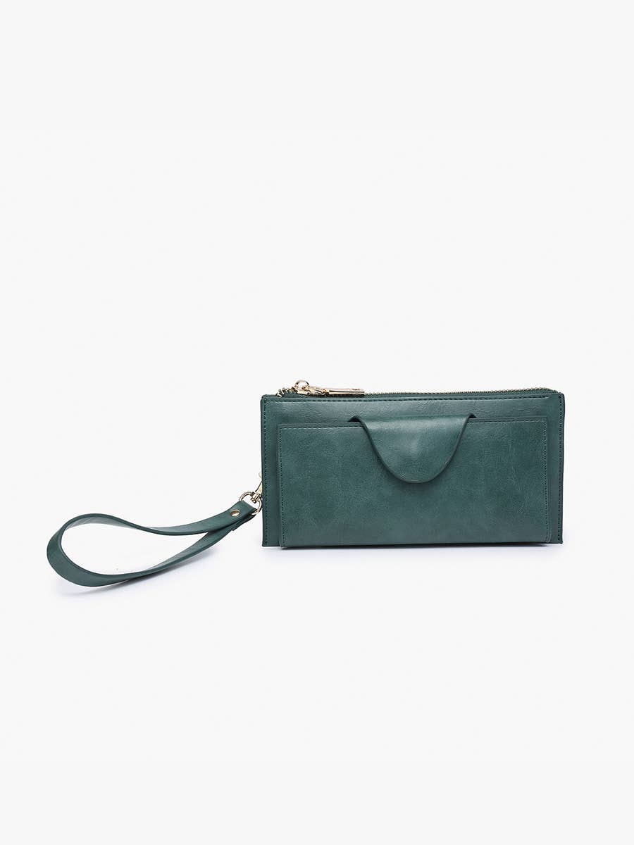Kyla RFID Wallet w/ Snap Closure