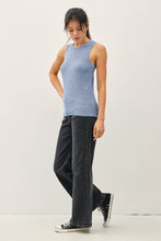 Load image into Gallery viewer, Round Neck Knit Sleeveless Top
