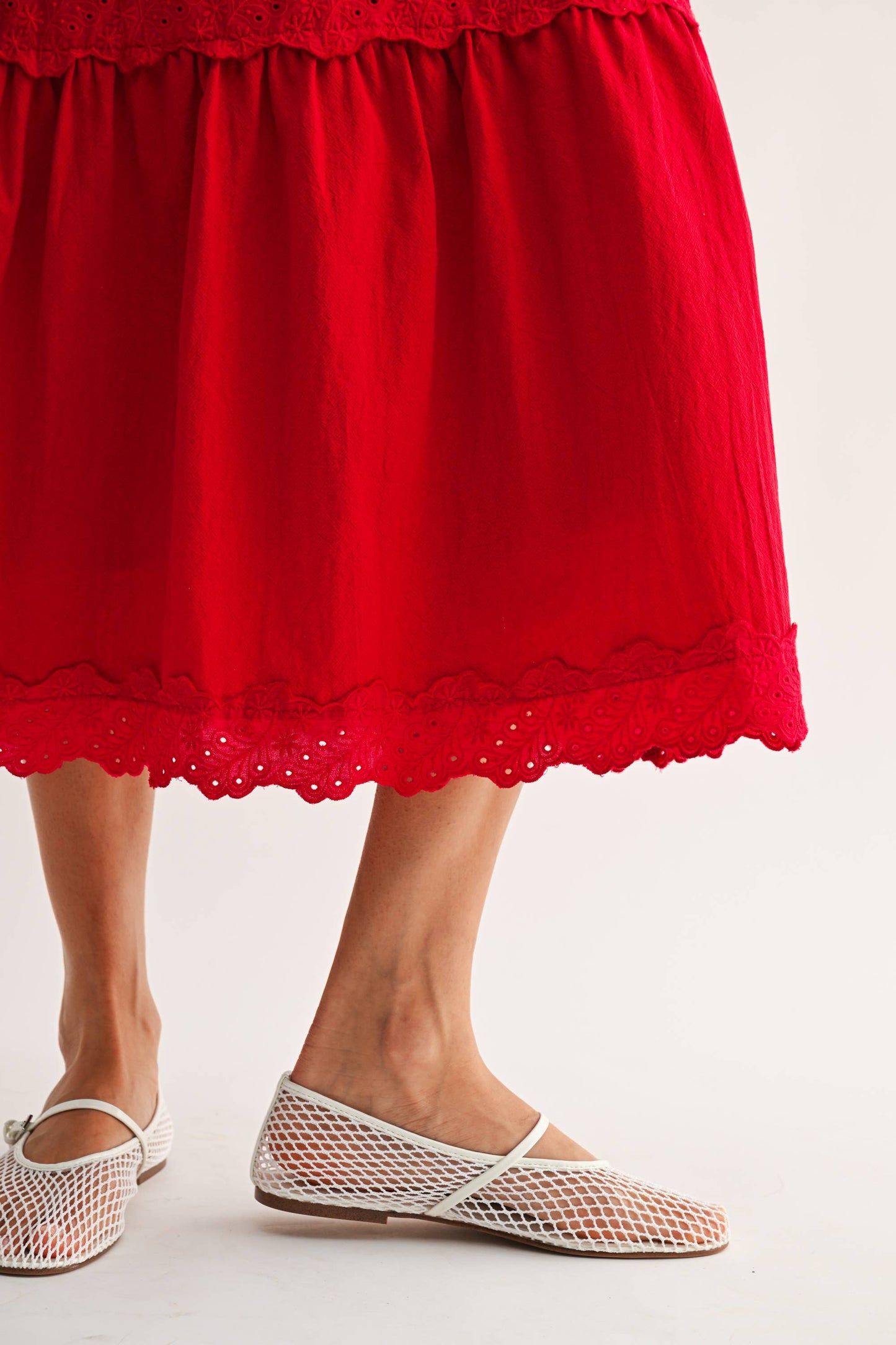 Rental- Camellia Red Cut Out Maxi Dress