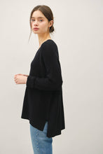 Load image into Gallery viewer, Dolman Sleeve Rolled Cuff Sweater

