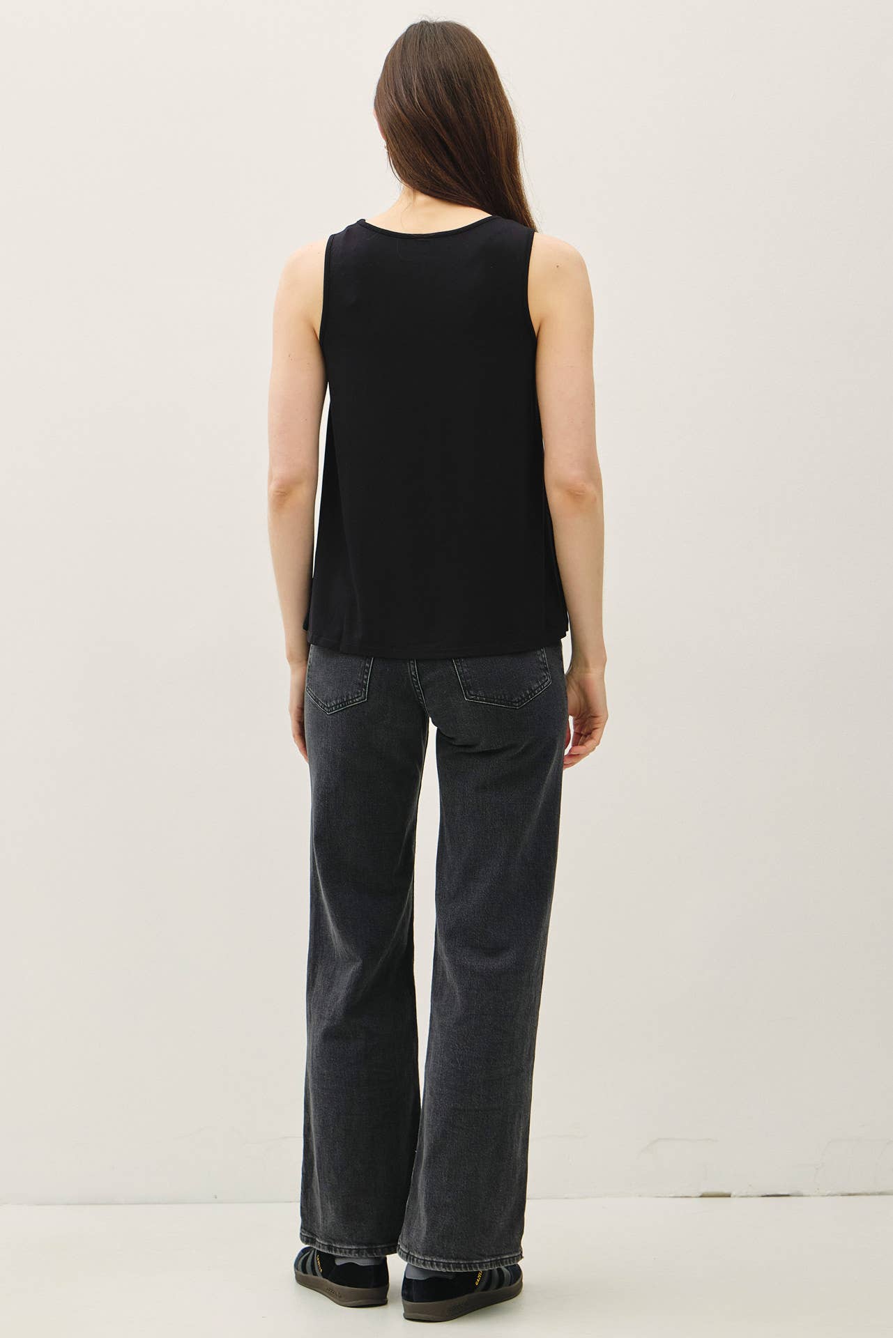 Bamboo Flowy U-Neck Tank Top