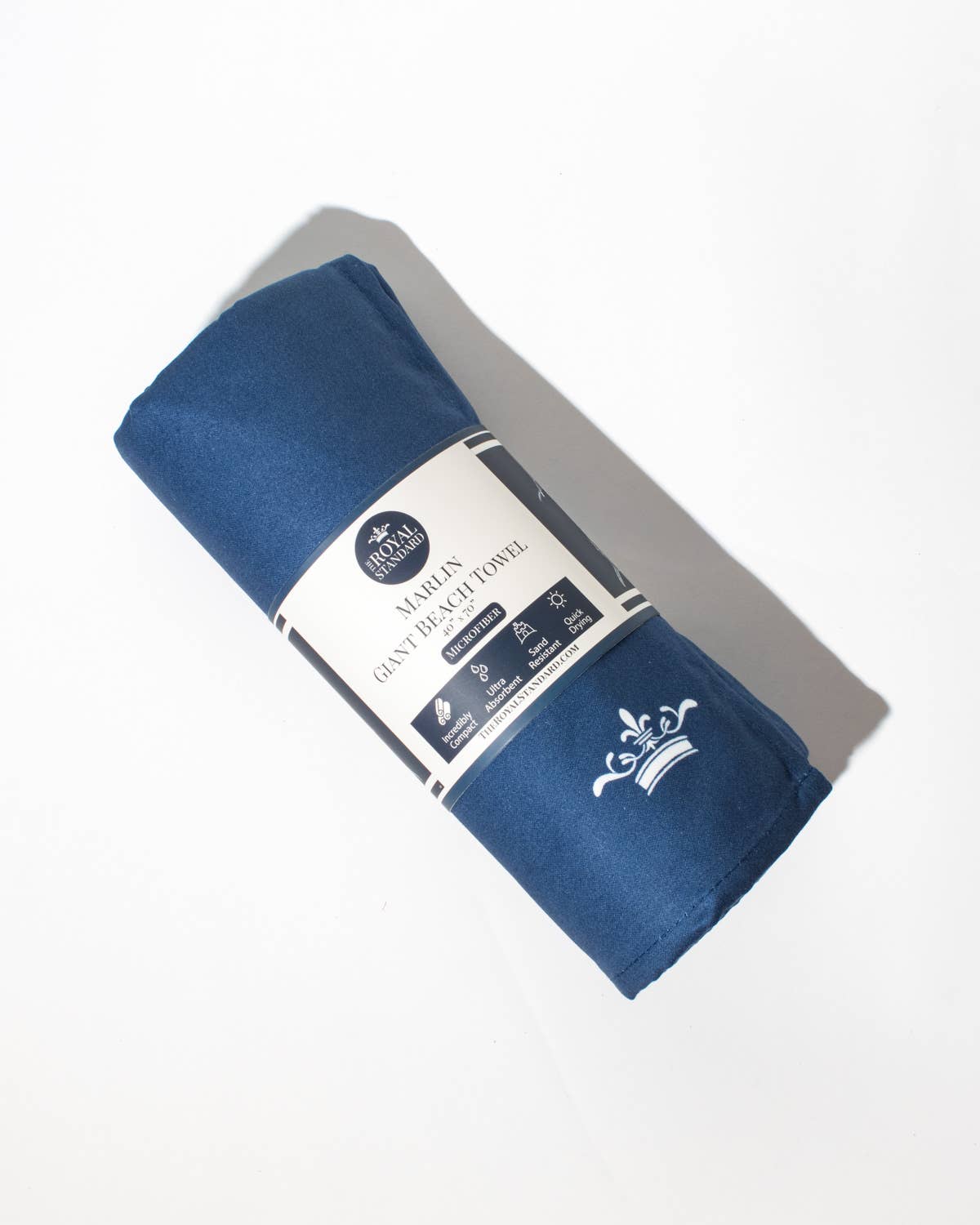Marlin Giant Beach Towel- Navy/White    40x70